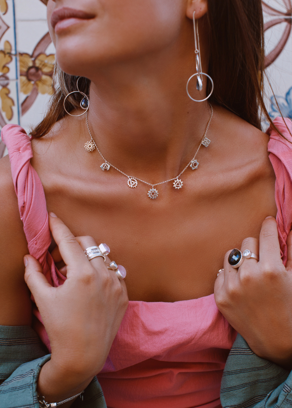 Колье-чокер «Чакры»