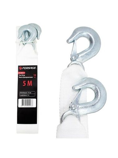 Трос буксировочный 10т х 5м ST-206E-75 Forsage##KING F-ST-206E-75