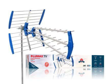 Антенна LUMAX DA2505P 21-60 к. / 15,5 дБ