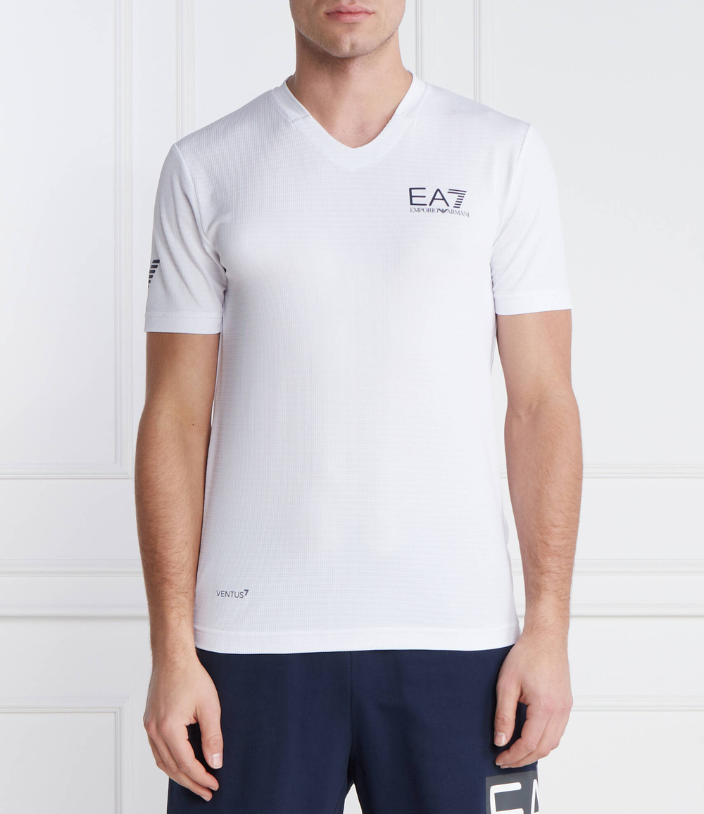 Футболка EA7 - белый(3DPT53 PJVGZ)