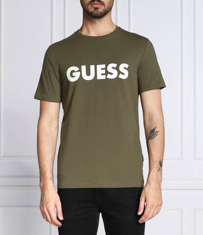 футболка labyrinth GUESS - зеленый(M2YI42 J1311)