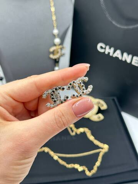 Серьги CHANEL
