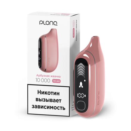Plonq Max Pro - (Арбузная жвачка) 10000 затяжек