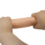 Телесный фаллоимитатор 21,4см с эффектом скользящей кожи Pretty Love Keon Sliding Skin BW-008119LP