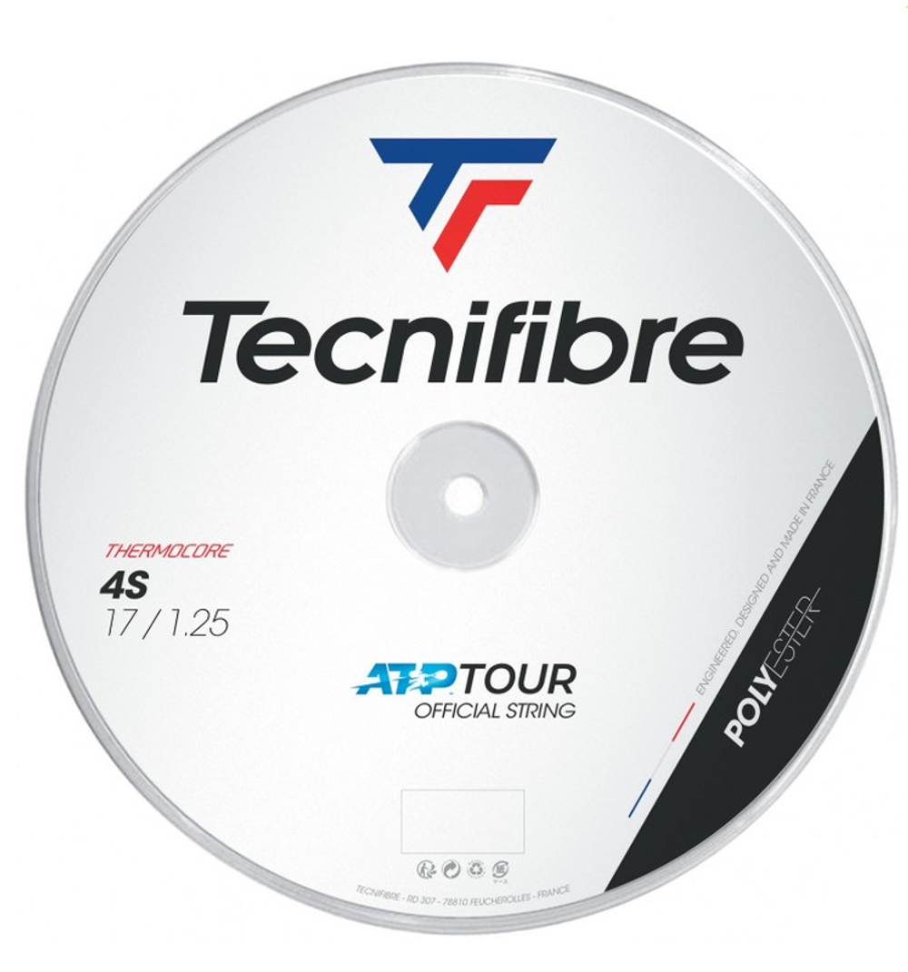 Теннисные струны Tecnifibre 4S (200 m) - черный