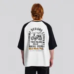 Футболка Dissident Derby молочно-черная