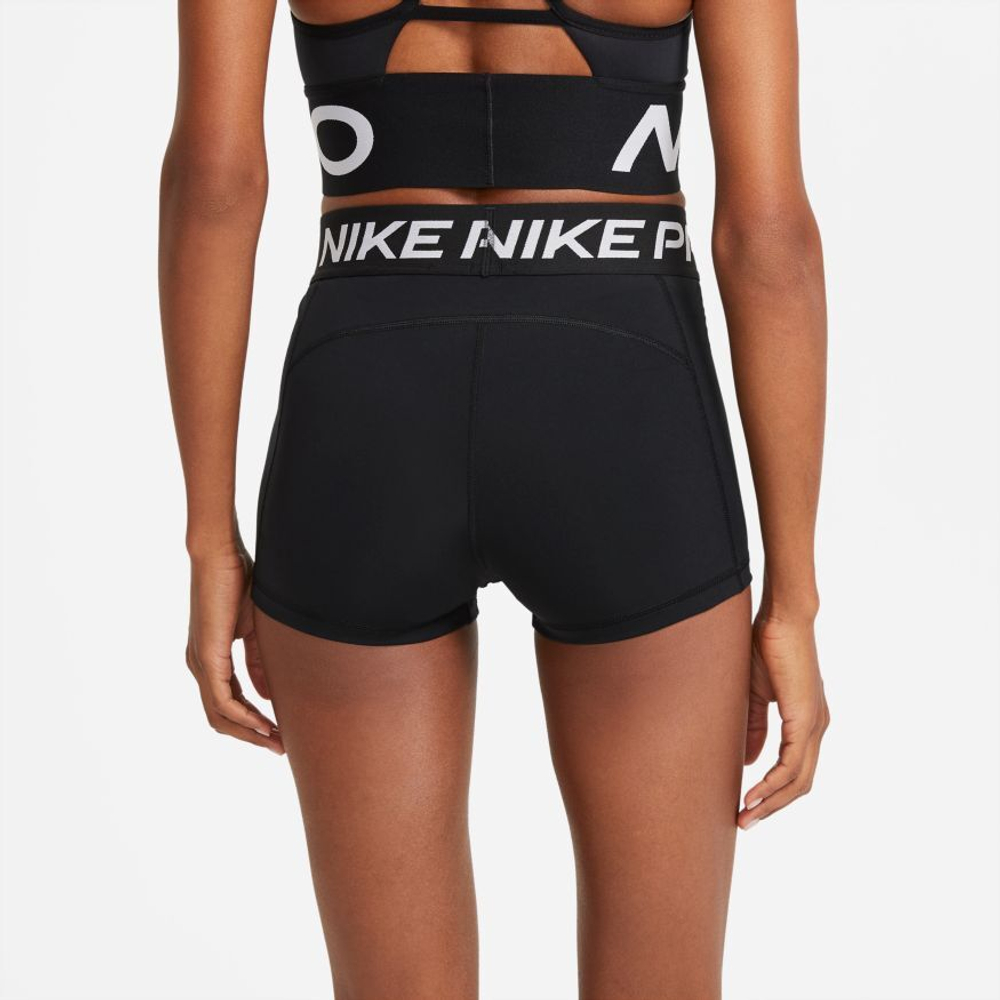 Женские Шорты теннисные Nike Pro 365 Short 3in - black/white - купить по  выгодной цене | Теннисный магазин tennis-store.ru