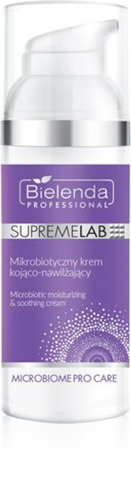 Bielenda Professional Supremelab Microbiome Pro Care - микробиотический успокаивающий и увлажняющий крем /   50  ml  / GTIN 5902169044541