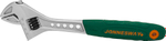 W27AT12 Ключ разводной эргономичный с пластиковой ручкой, 0-34 мм, L-300 мм