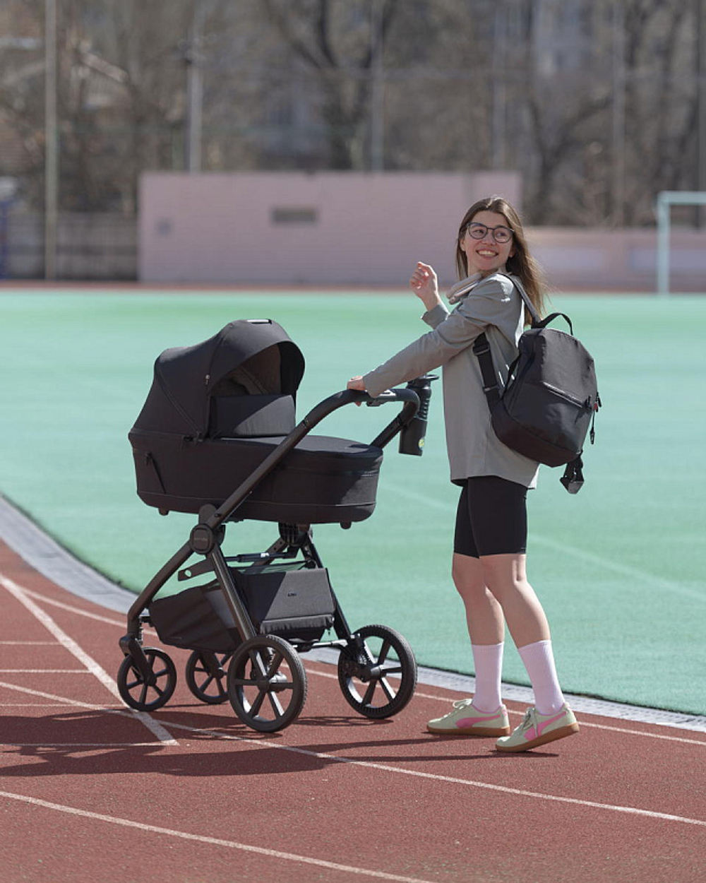 Коляска 2 в 1 Carrello Omega Plus CRL-6540/1 Cosmo Black