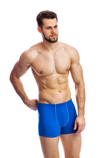 Мужские трусы BB02 Голубой Uniconf