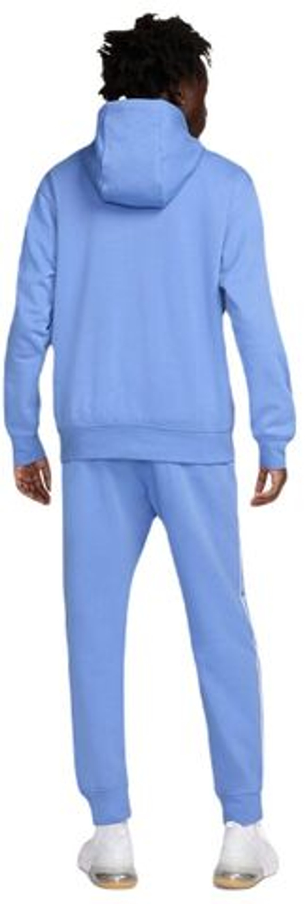 Теннисный костюм Nike Club Fleece Casual Hoodie Track - Blue
