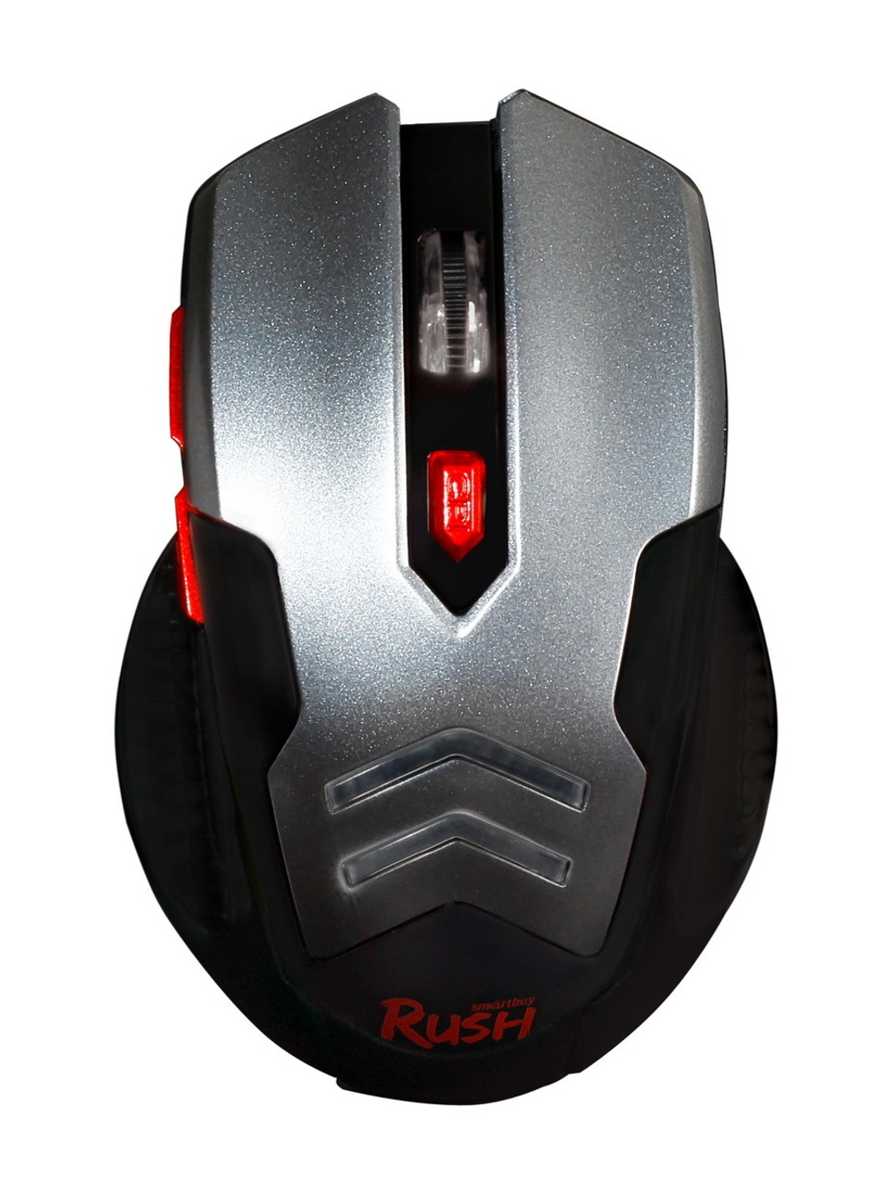 Мышь игровая проводная SmartBuy RUSH 731 Ironclad серебристо-черный