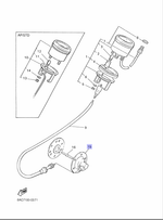Привод спидометра для снегохода Yamaha VK540 83R477000000