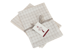 Набор полотенец 2 шт Luxberry Timeless maxi белый/натуральный Литва