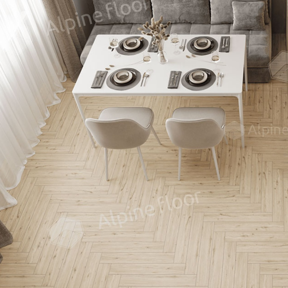 Ламинат Alpine Floor Herringbone 8 Pro LF102-1 Дуб Лион