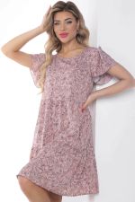 Платье "Ветер перемен" (пыльная роза) П9057 LT Collection