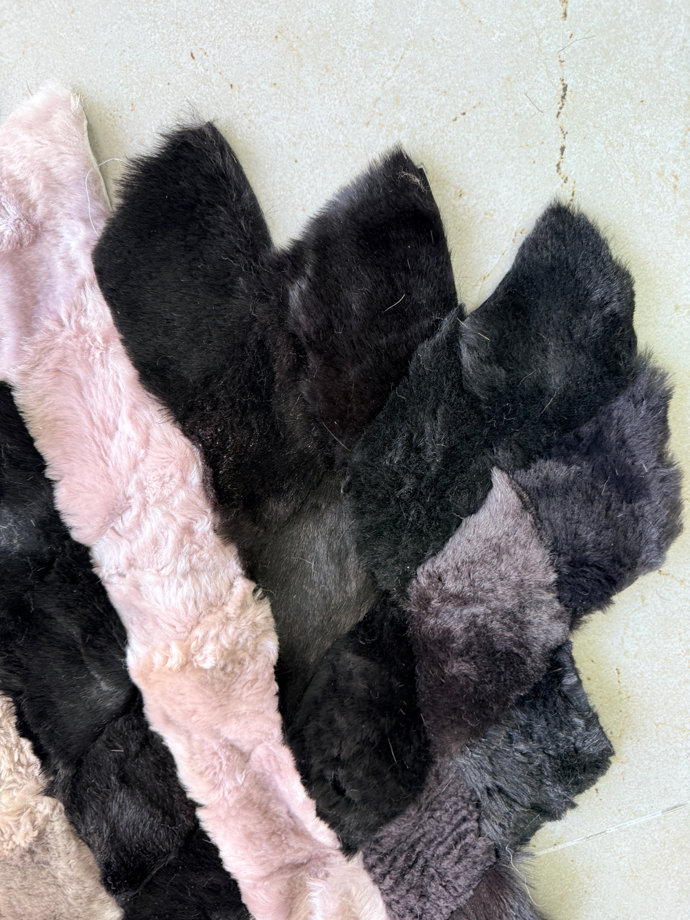 Меховой Коврик прикроватный накидка на кресло из овчины