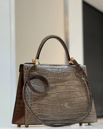 Сумка Hermes из кожи крокодила