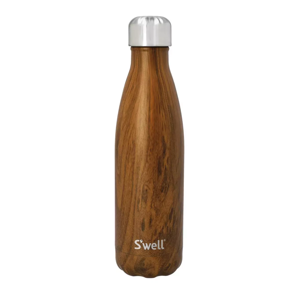 Kitchen Craft - S&#39;well Термобутылка из тикового дерева, 500 мл. / артикул   WWB-TEAK01EU  / GTIN 5057982096434