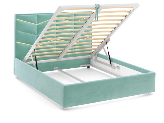 Кровать Line Gold 180 с подъемным механизмом - Velutto 14