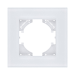 Рамка 1-постовая, стекло белый Kollinger Reflex MG RM1WH