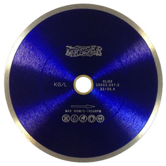 Алмазный диск по керамограниту 125х1,6х22,2  MESSER KG/L