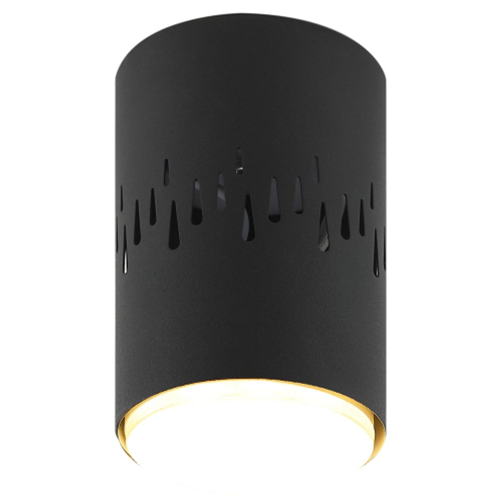 Светильник настенно-потолочный спот ЭРА OL11 LD GX53 BK черный, подсветка 1 W | Накладные светильники