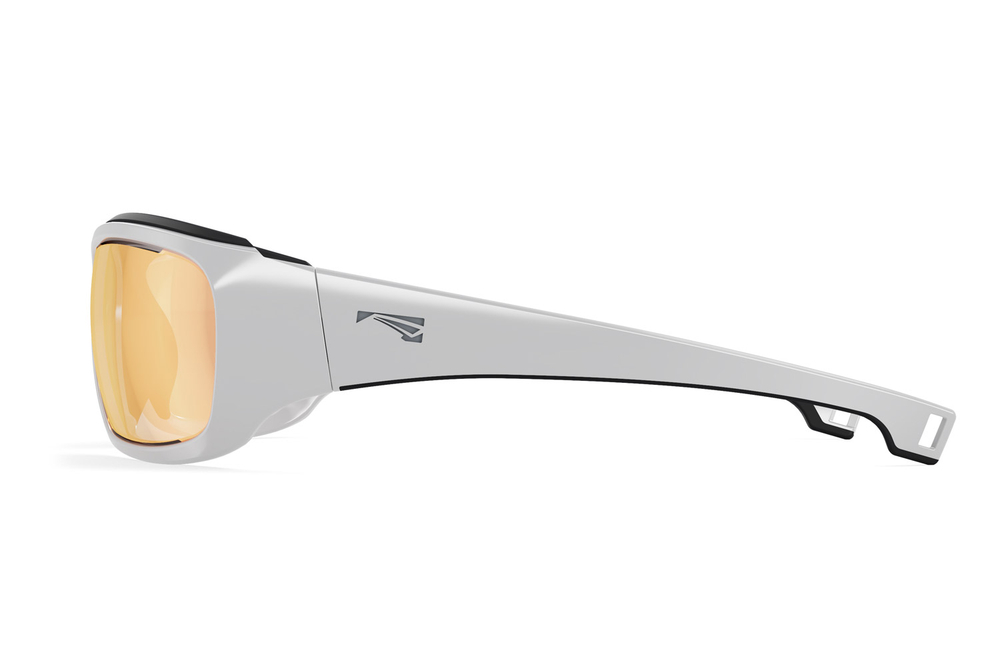 Спортивные очки LiP Tide / Stone White - Black / PC Photochromic / ecLiPse Series ML Red Brown