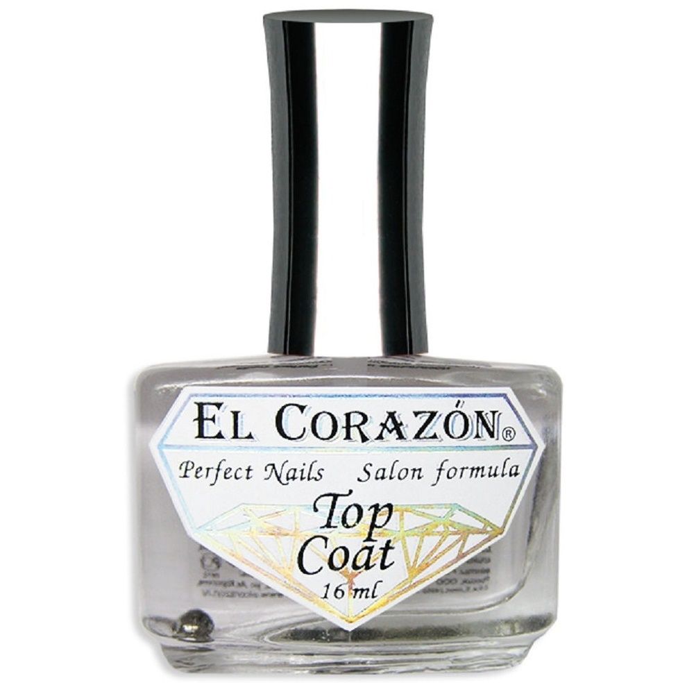 El Corazon Perfect Nails №402 Закрепитель с акрилом Top Coat, 16 мл