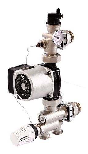 Насосно-смесительная группа Uni-Fitt Solomix 1" с насосом Grundfos UPSO 25-65 130