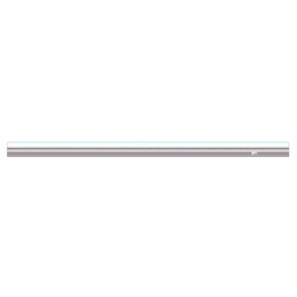 ULI-L02-5W-4200K-SL Линейный светильник LED (аналог Т5), 400Lm, 4200К, выключатель на корпусе. Цвет корпуса — серебристый