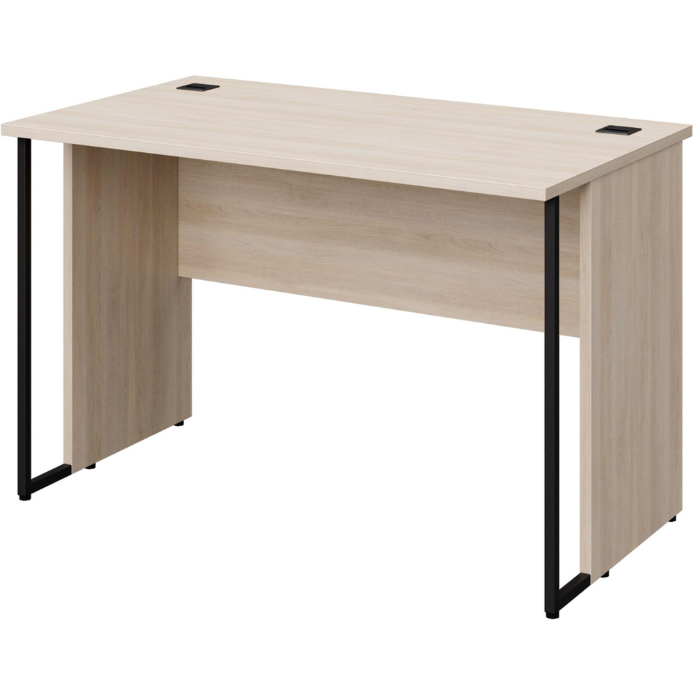 Стол К-Loft 241S010 1180х670х752 дуб сканд/мет. черный