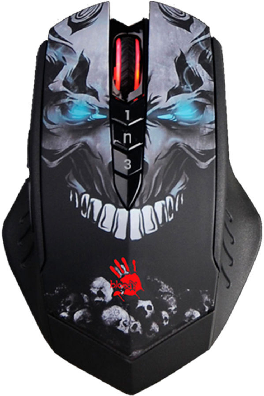 Мышь Wireless A4Tech Bloody R80 Plus Skull