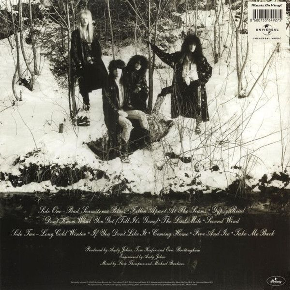 Виниловая пластинка Cinderella Long Cold Winter
