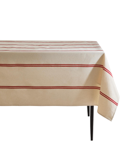 Zara Home скатерть из хлопка, узор в полоску, 250 150 см