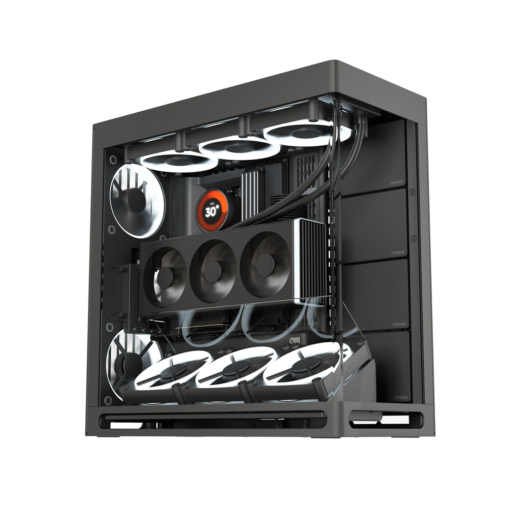 Компьютерный корпус HAVN HS 420 VGPU BK без Б/П