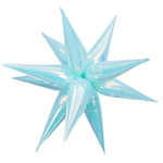 Шар фольгированный Звезда 3D 66 см (Перламутр)