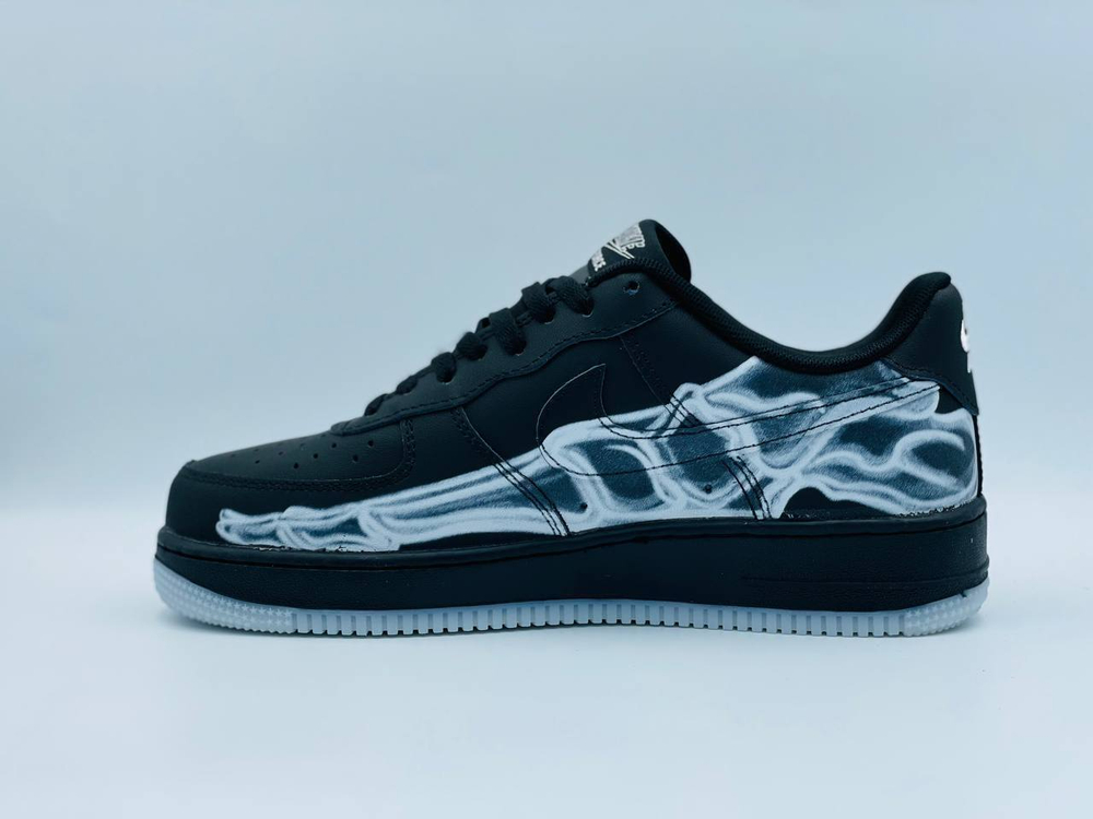 Мужские кроссовки NIKE AIR FORCE 1 LOW SKELETON WHITE