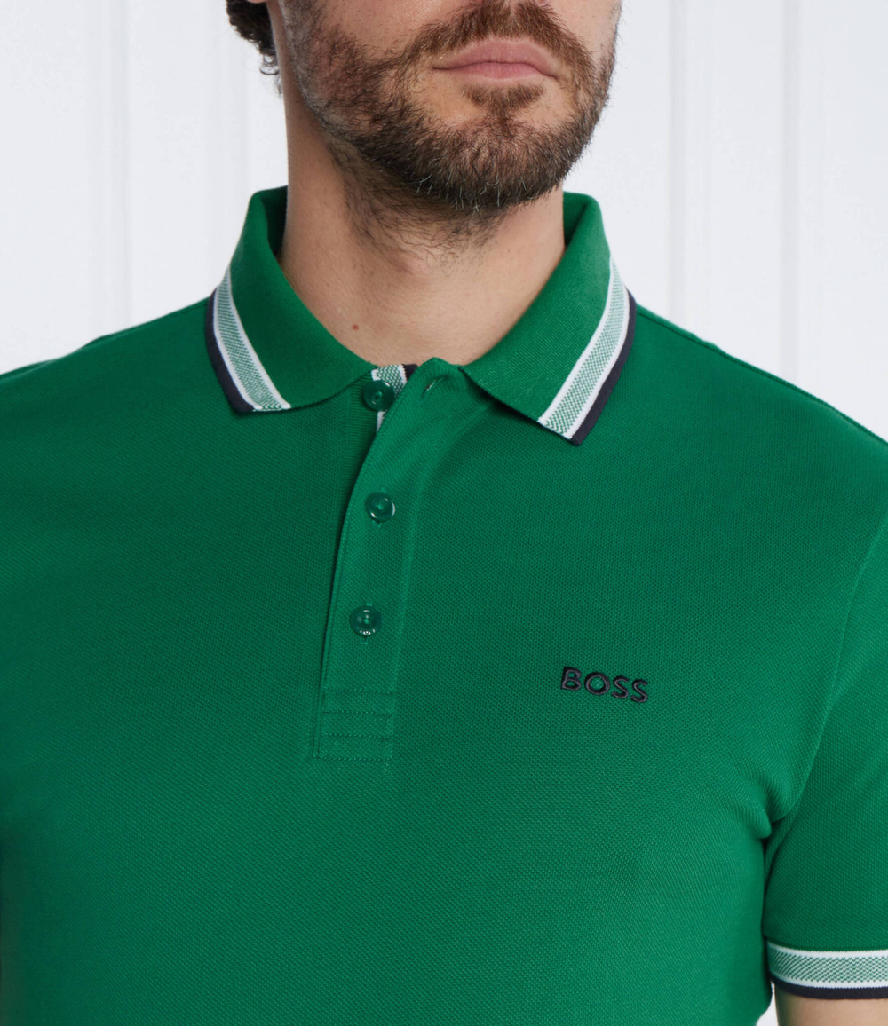Поло Paddy BOSS GREEN - зеленый(50468983)