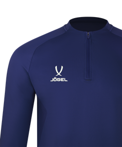 Джемпер тренировочный JÖGEL PREMIER PerFormDRY Training 1/4 Zip Top, темно-синий