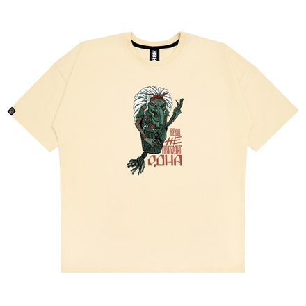 Футболка HOOK "Яга" Бежевый