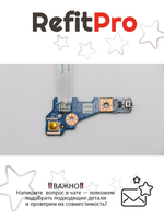 Плата питания с кнопкой включения для ноутбука Lenovo ideapad 300-15ISK, с кабелем (5C50K38215), оригинал