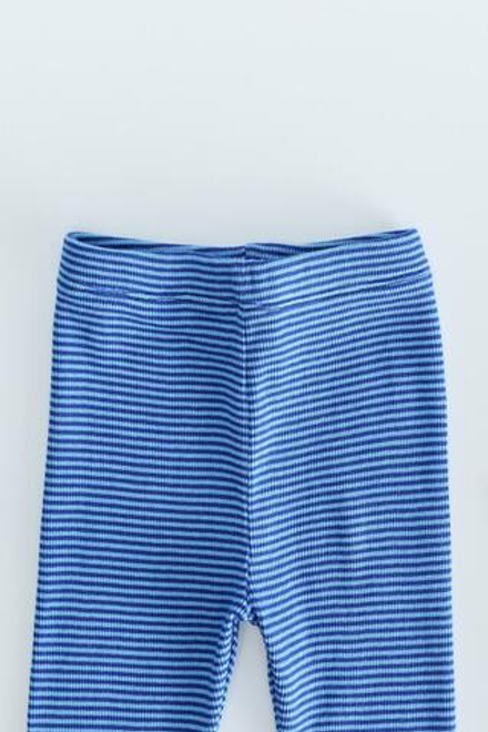 ZARA TIMELESS — ЛЕГГИНСЫ В ПОЛОСКУ, СИНИЙ