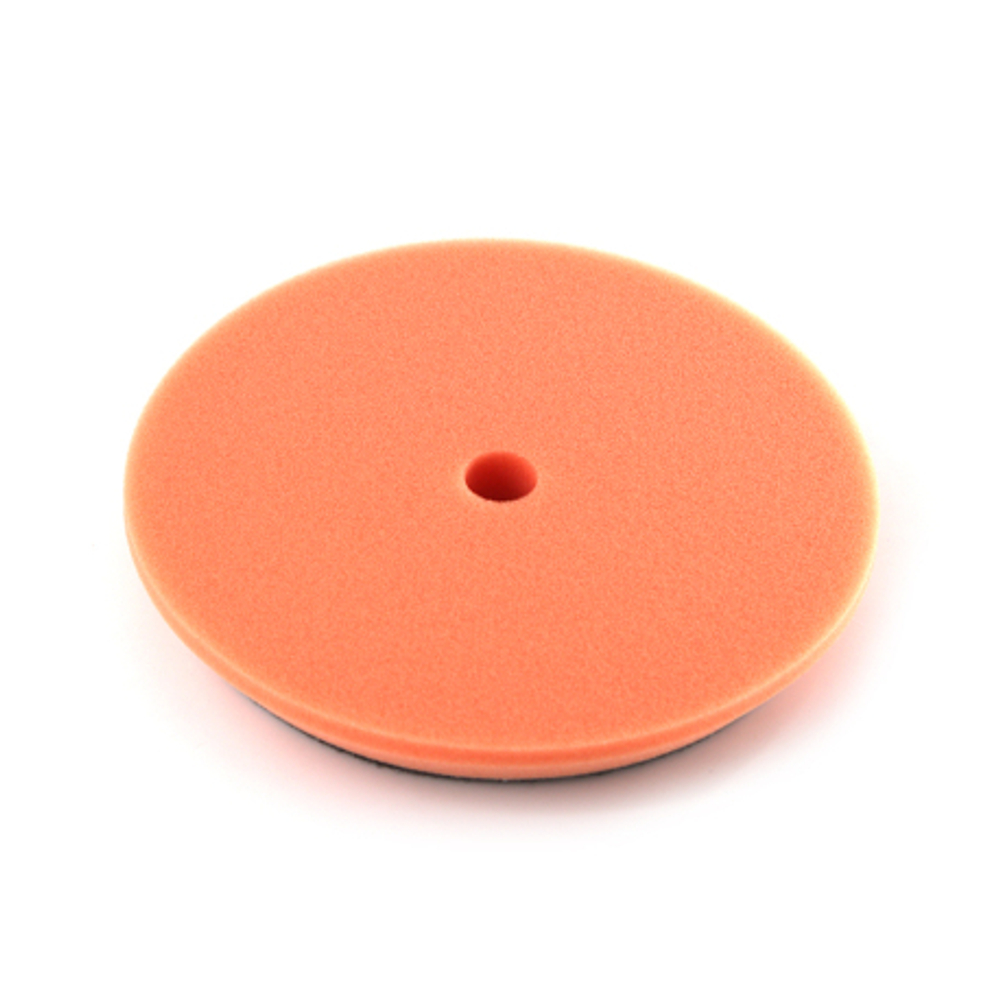 Shine Systems DA Foam Pad Orange - полировальный круг мягкий оранжевый, 130 мм