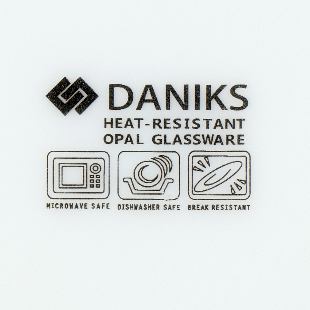 Сервиз столовый стеклокерам, 15 пр, 4 перс, Daniks, Орфей, W-15Q-130303/291901, бел