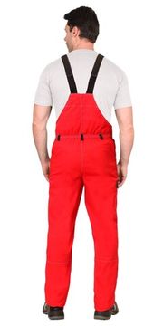 Полукомбинезон "Сириус-Престиж" (красный/черный)