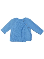 костюм вязаный для малыша.