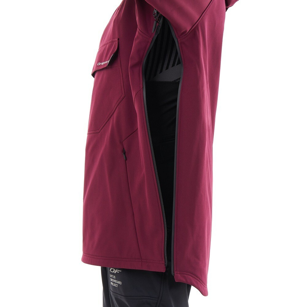 КУРТКА-АНОРАК СНОУБОРДИЧЕСКАЯ DRAGONFLY UKTUS MAN BORDO