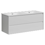 Тумба с раковиной Sancos Libra LB120-2W белый глянец